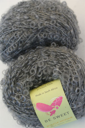 Mohair Boucle in Dark Grey